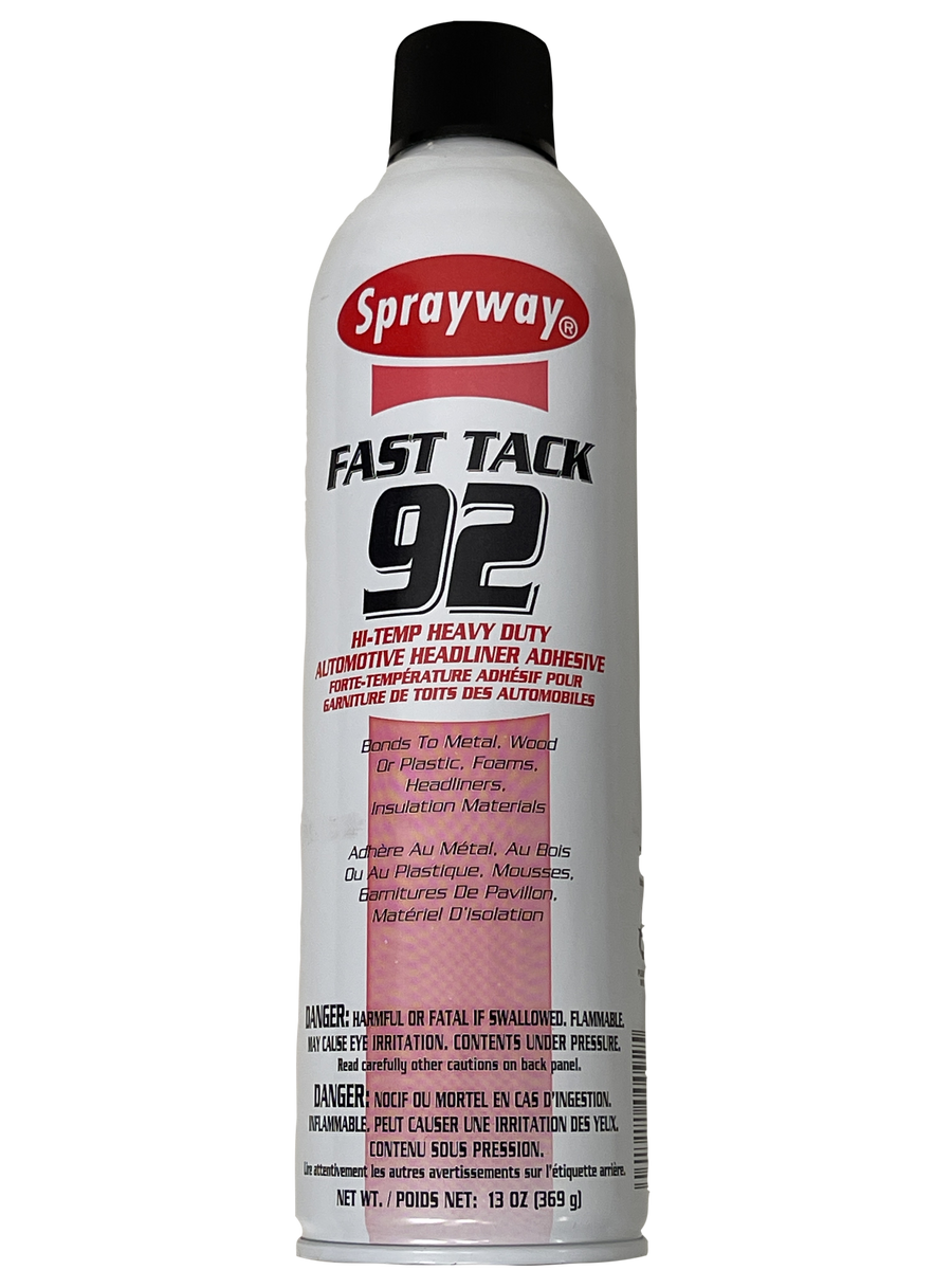 Tacoma Screw Products  Sprayway® Fast Tack 92 Hi-Temp Spray Adhesive — 13  oz. Aerosol