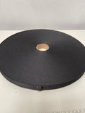 1” Black Polypropylene Webbing