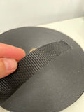 1” Black Polypropylene Webbing