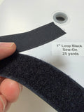 1” Hook & Loop Fastener (Sew-On)