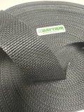 1.5 Black & White Polypropylene Webbing