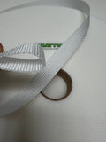 1” Black & White Polypropylene Webbing
