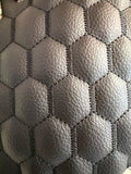 54” Kustom Tone Hexagon Quilted Vinyl