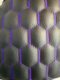 54” Kustom Tone Hexagon Quilted Vinyl