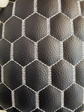 54” Kustom Tone Hexagon Quilted Vinyl
