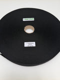1” Black & White Polypropylene Webbing