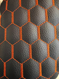 54” Kustom Tone Hexagon Quilted Vinyl
