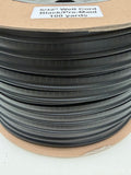 5/32 Black & White Welt Cord Embossed Molded