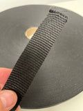 1” Black Polypropylene Webbing