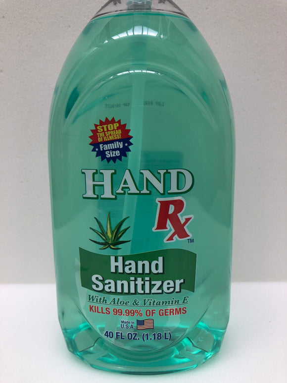 Hand RX 40oz Hand Sanitizer with Aloe & Vitamin E