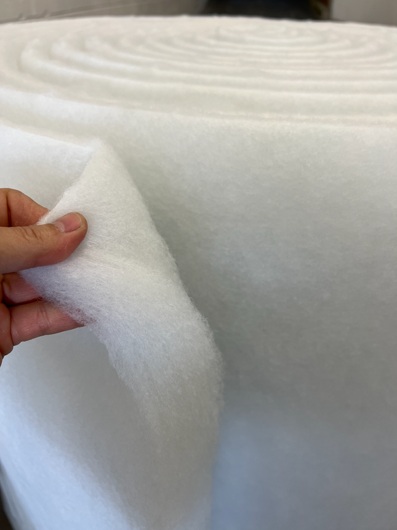 New 2.5” Thick Premium Plus Bonded Poly Batting Extra High Loft Ultra Smooth Oversized Packaging Made In USA