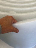 New 2.5” Thick Premium Plus Bonded Poly Batting Extra High Loft Ultra Smooth Oversized Packaging Made In USA